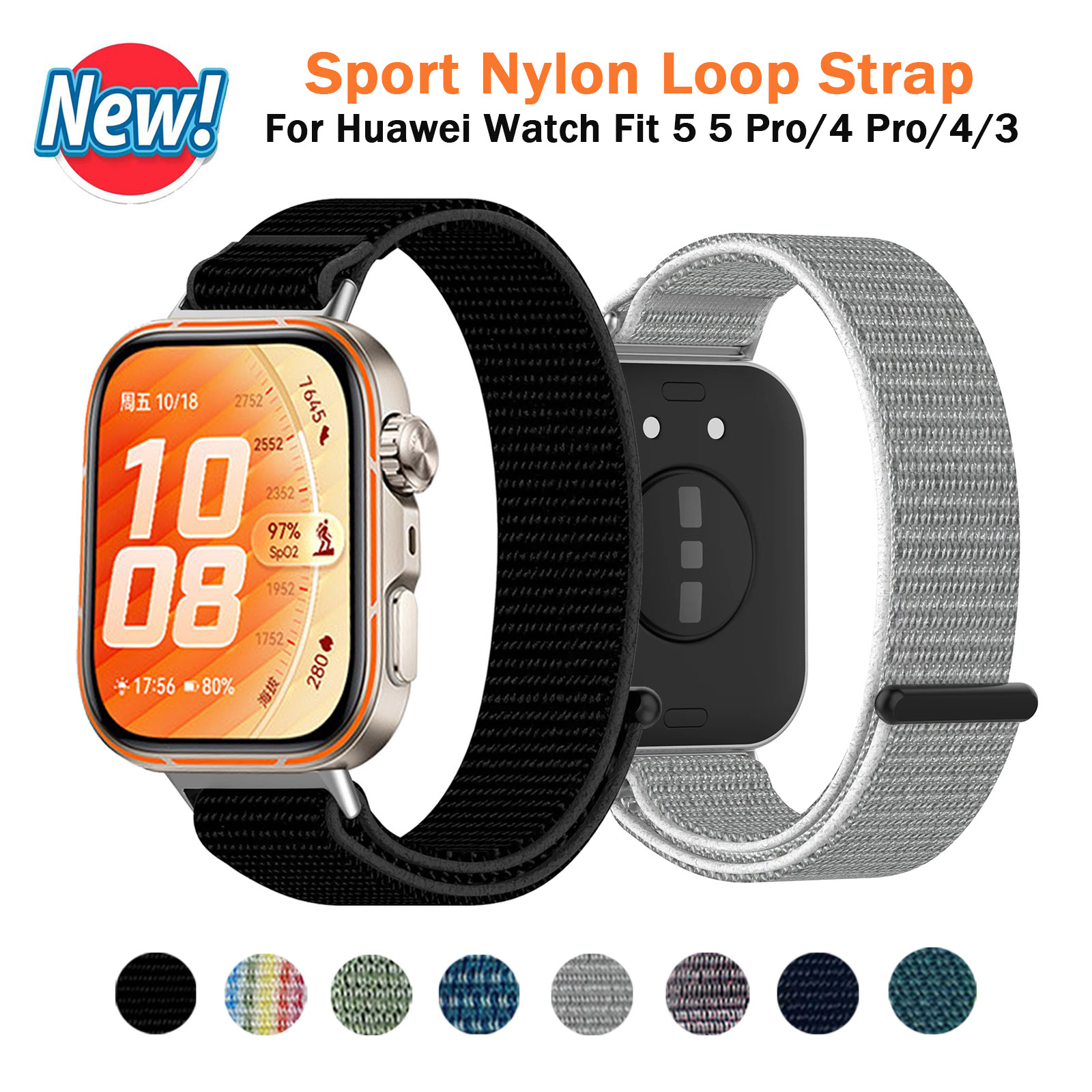 Sport Loop Strap - Correa de Nailon para Reloj Inteligente