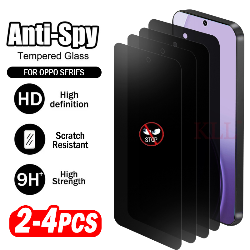 Oppo Reno 12 - 2-4 Uds Protector de privacidad de