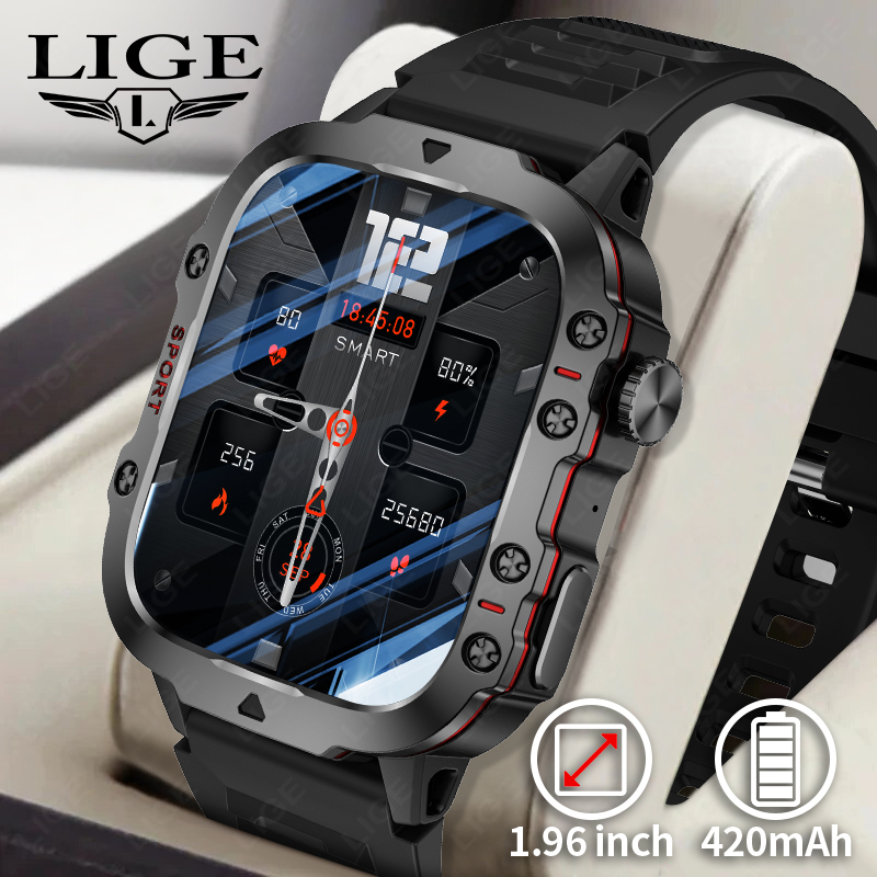 Smartwatch Faces - Reloj inteligente LIGE para exteriores para