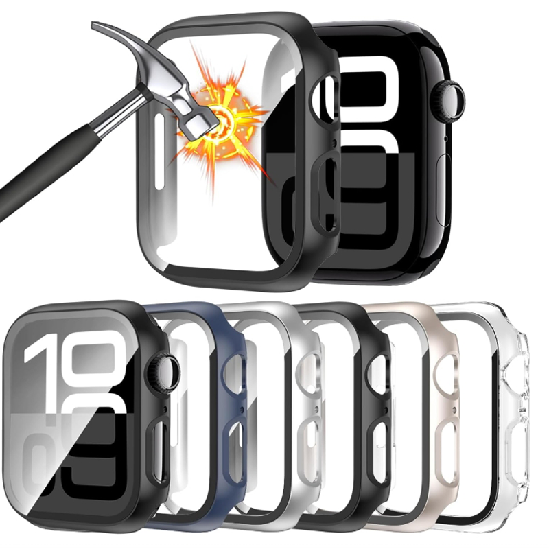 Vidrio templado + funda para A - Smartwatch Band Accessories reseña y precio