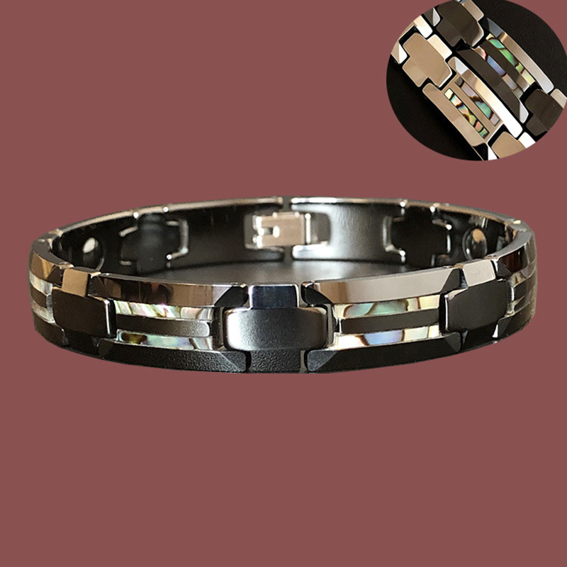 10mm Havey Punk pulsera de cer - Ceramic Link Bracelet reseña y precio