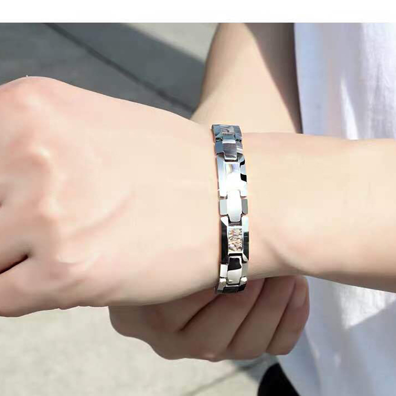 10mm Havey Punk pulsera de cer - Ceramic Link Bracelet reseña y precio