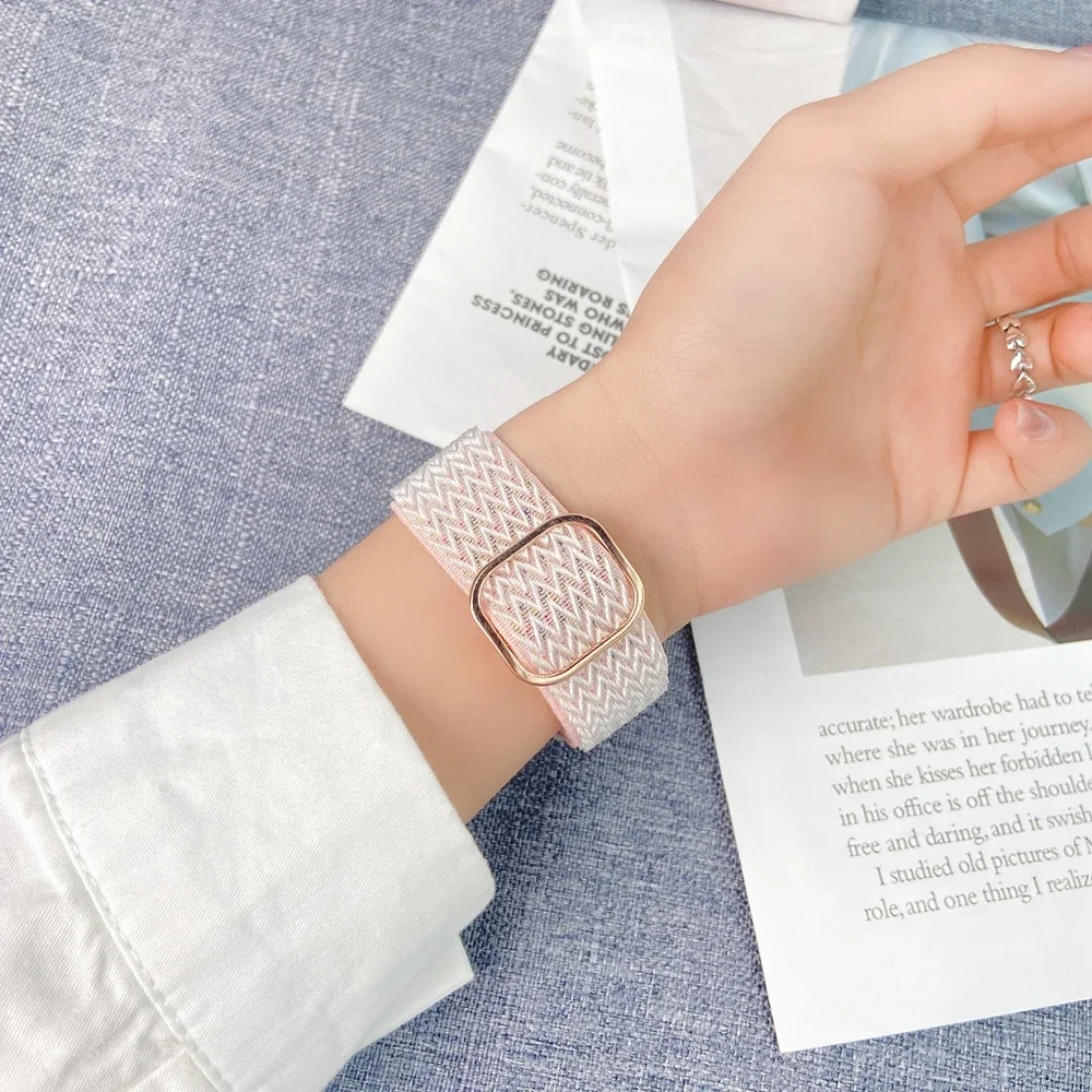 Correa elástica brillante para - Accessories For Galaxy Watch 5 reseña y precio
