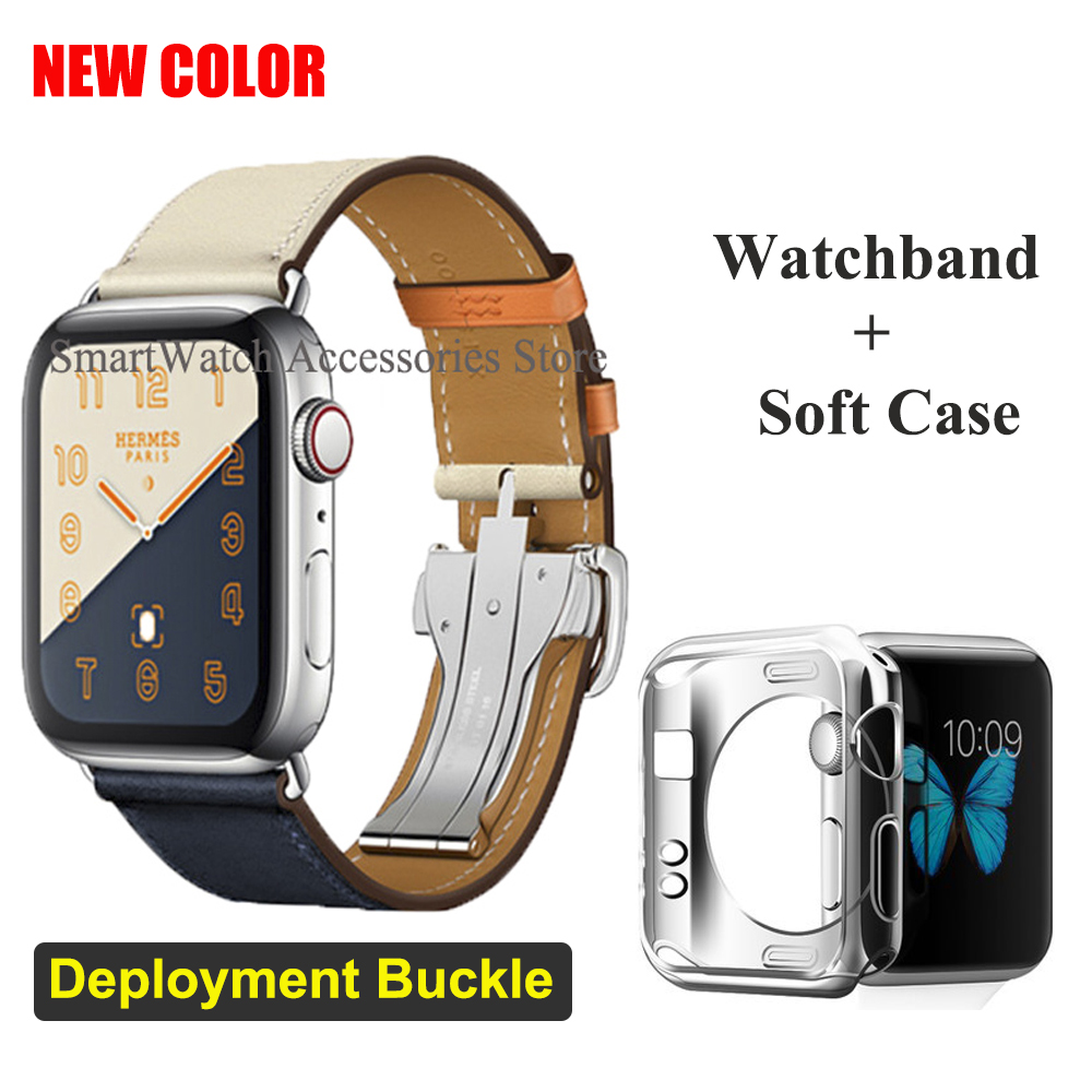 Correa de cuero con hebilla pa - Smartwatch Accessories Shop reseña y precio