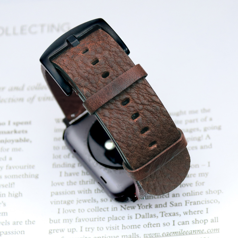 Correa italiana de piel de bec - Smartwatch Accessories Shop reseña y precio