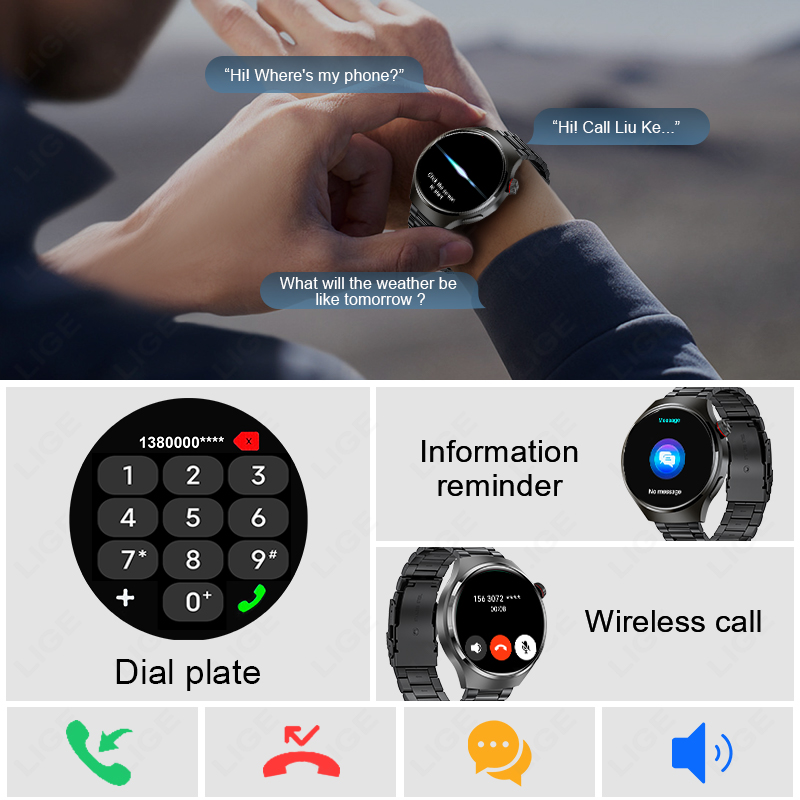 Reloj Inteligente de 1.52 Pulg - Smartwatch Faces reseña y precio