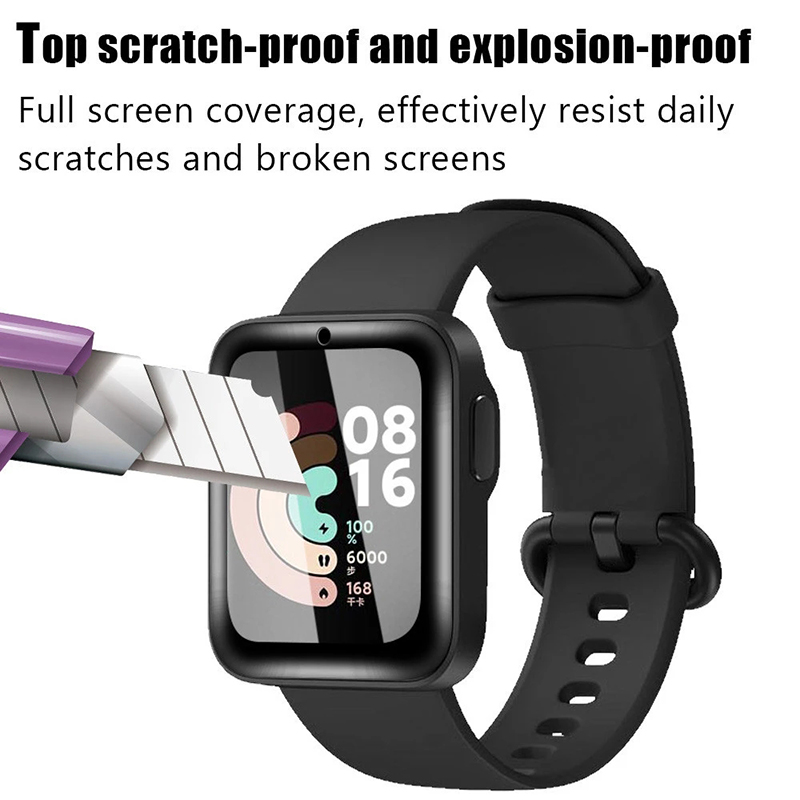 2 uds vidrio templado para Red - Smart Watch Accessories reseña y precio