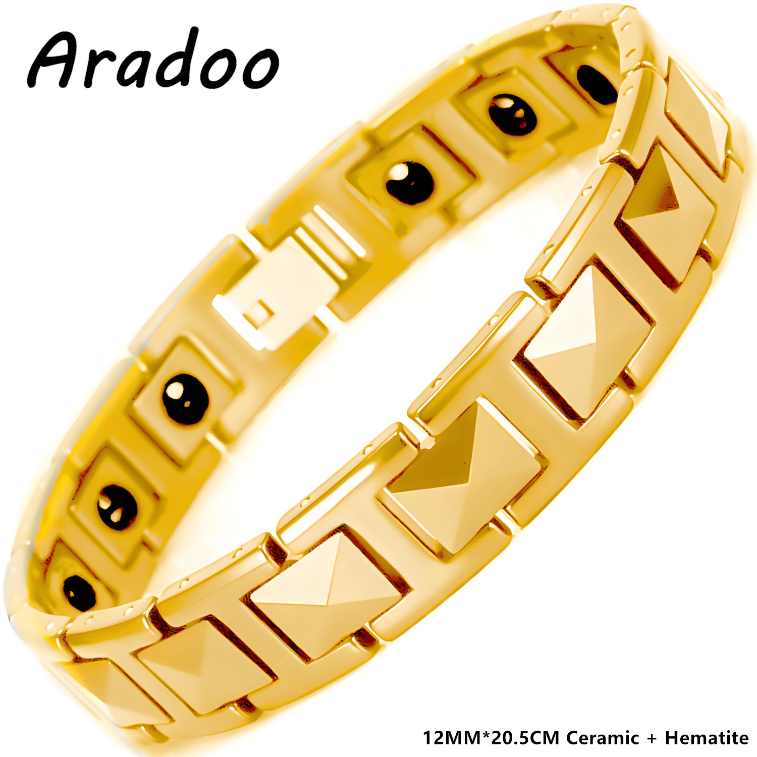 ARADOO Pulsera de cerámica pre - Ceramic Link Bracelet reseña y precio