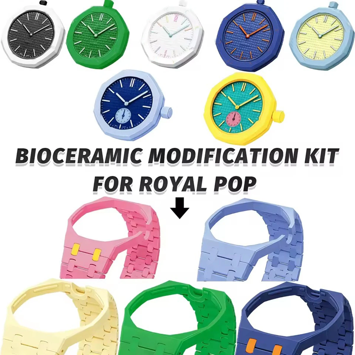 Estuche y correa biocerámicos  - Ceramic Link Bracelet reseña y precio