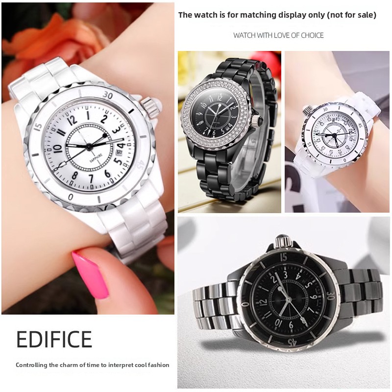 Correas de reloj de cerámica d - Ceramic Link Bracelet reseña y precio
