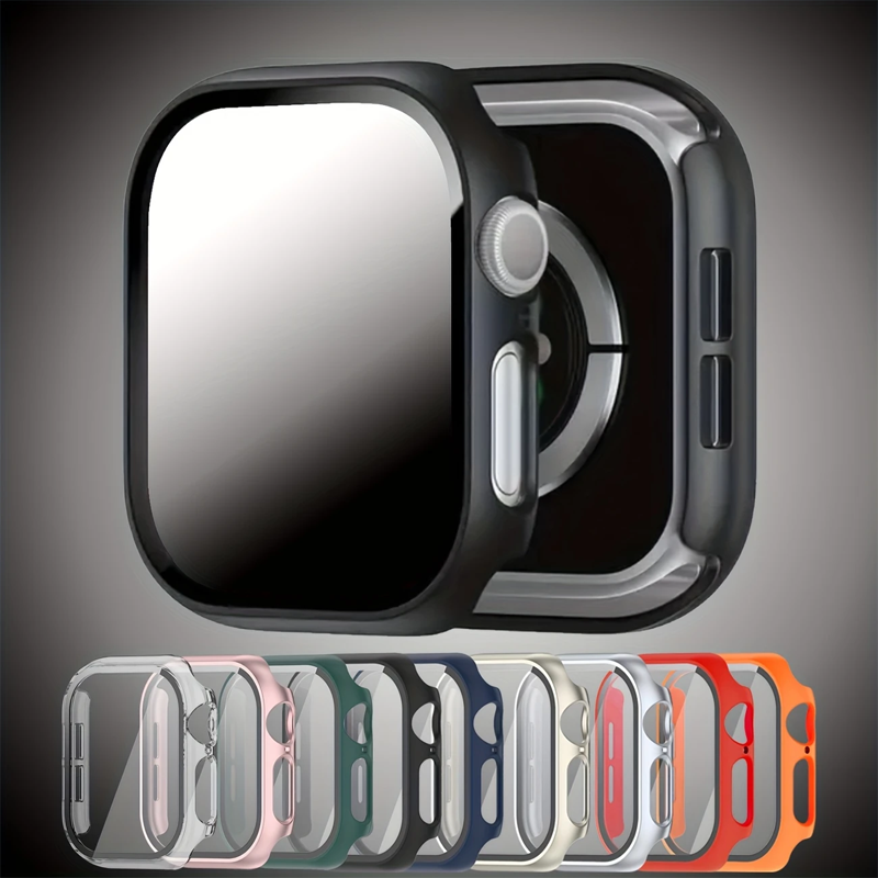 Vidrio + funda para Apple Watc - Smartwatch Band Accessories reseña y precio
