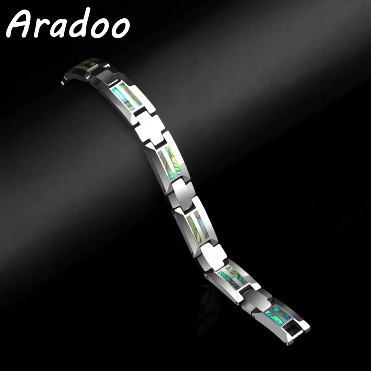 Pulseras de acero de tungsteno - Ceramic Link Bracelet reseña y precio