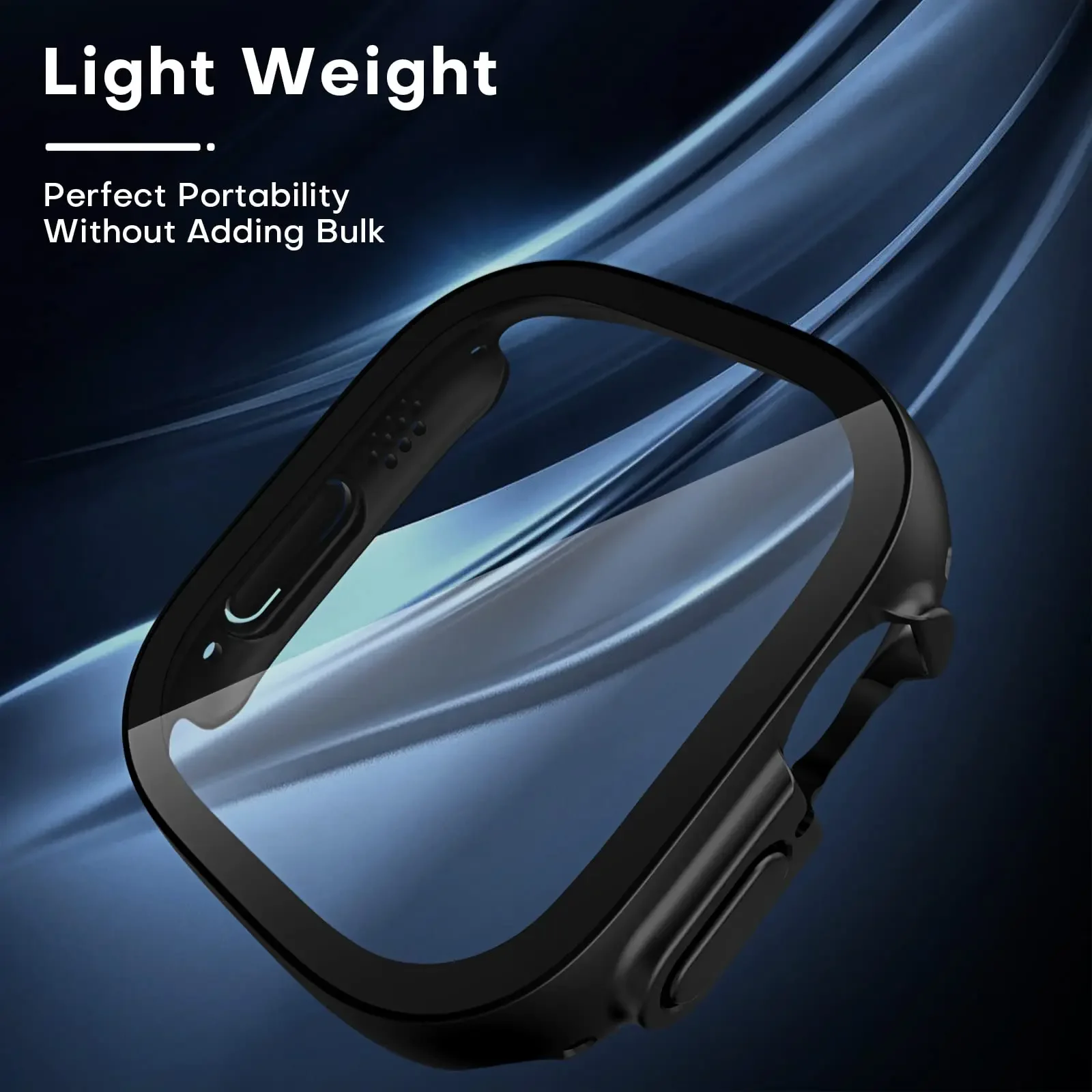 Cristal + funda para Apple Wat - Smartwatch Watch Accessories reseña y precio