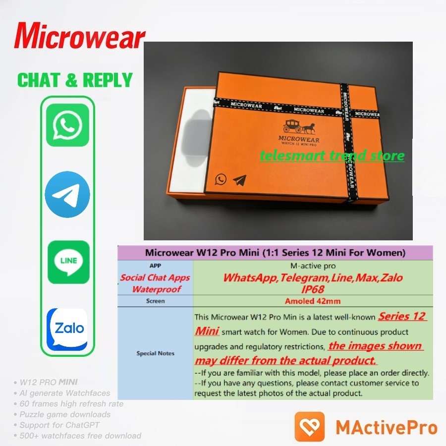 Reloj Inteligente Microwear W1 - Smartwatch M Active reseña y precio