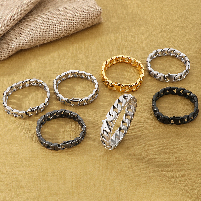 KALEN-pulsera de cadena cubana - Ceramic Link Bracelet reseña y precio