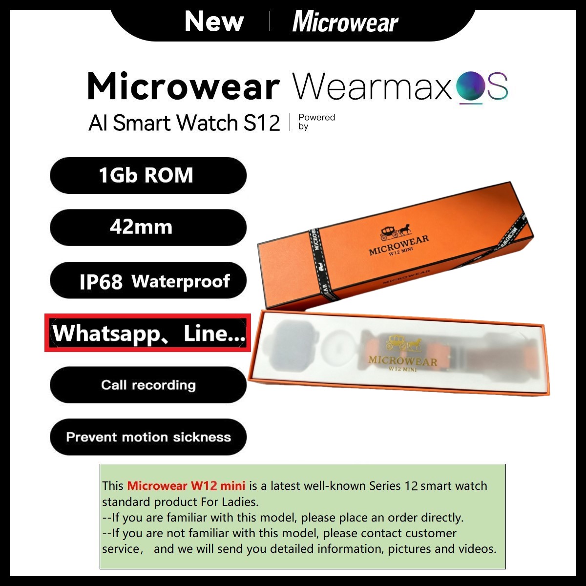 Reloj Inteligente Microwear W1 - Smartwatch M Active reseña y precio