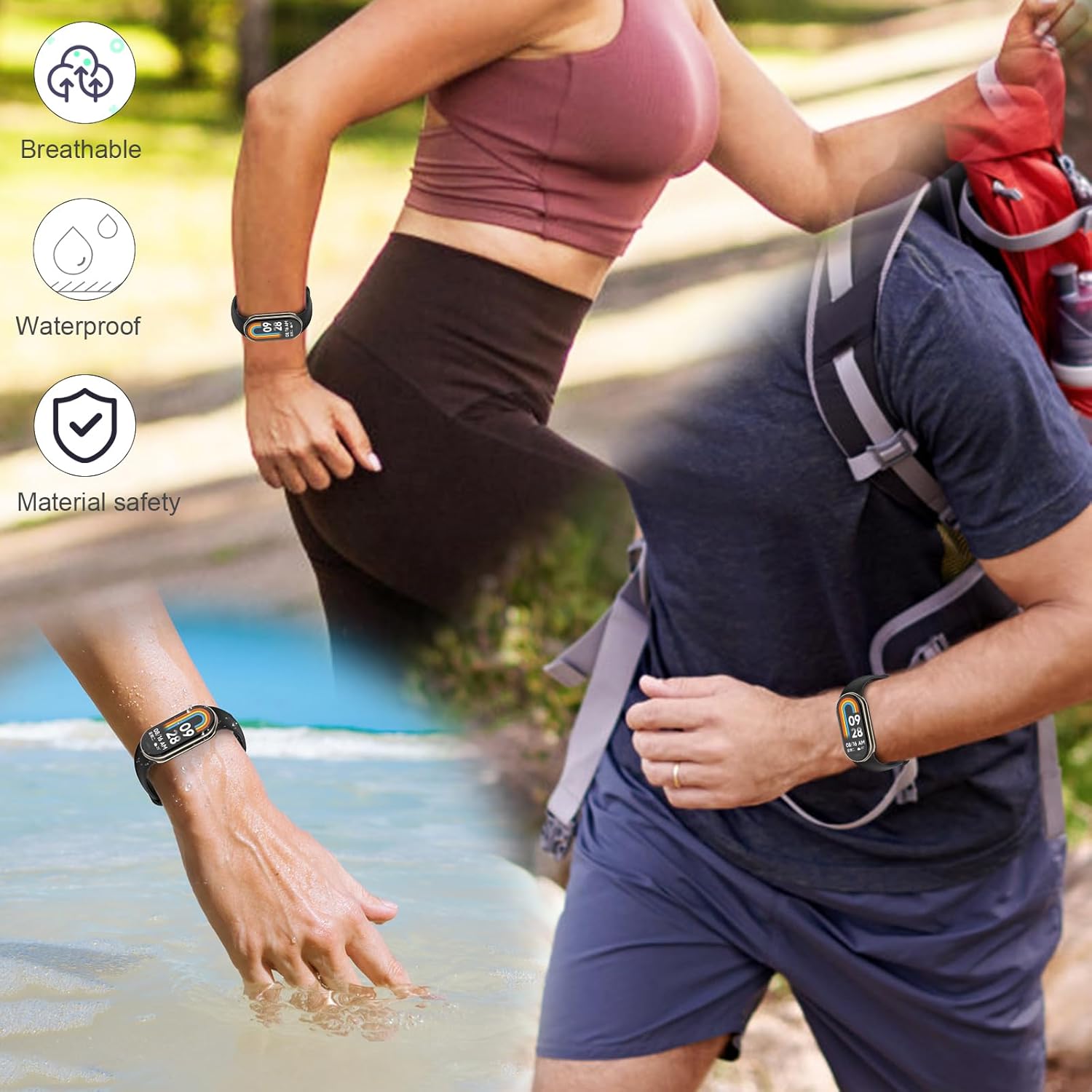 Paquete de 3 Correas de Silico - Smartwatch Band Accessories reseña y precio