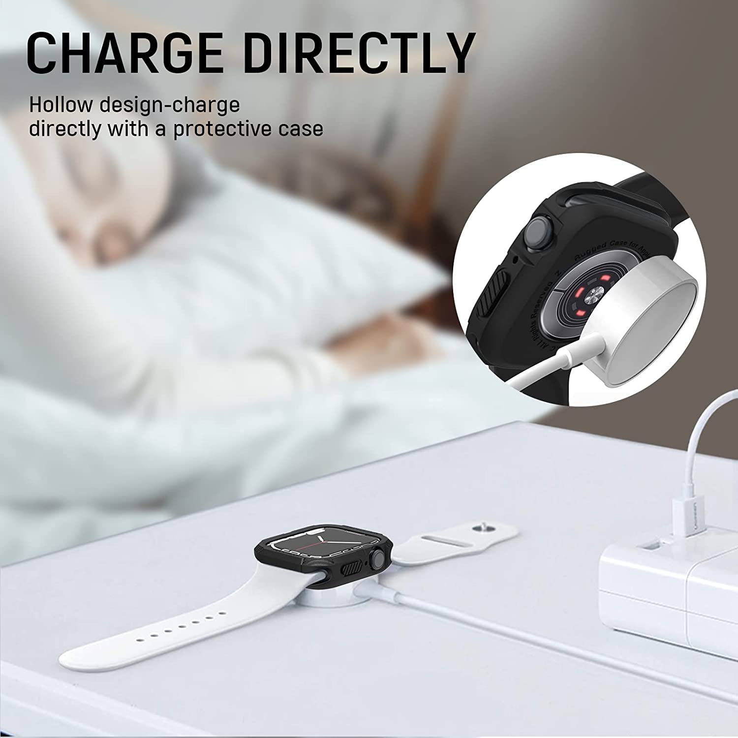 Funda resistente para Apple Wa - Smartwatch Band Accessories reseña y precio
